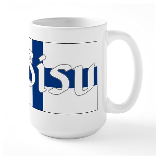 Taza cerámica grande 15 oz color blanco miniatura 1