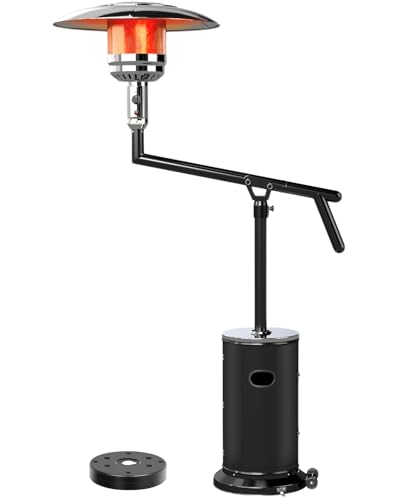 FOOWIN Perfect Position Propane Patio Heater, 48000 BTU Outdoor Heater