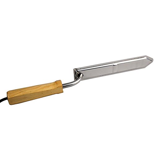 MUDUOBAN Electric Uncapping Knife Large Stainless Steel Honey Uncapping Blade Tool Scraping Extractor Beekeeping Equipment for Beekeeper