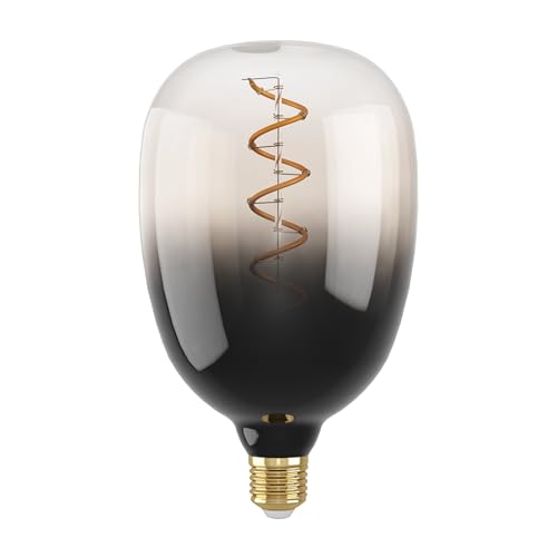 Ampoule LED E27 gris transparent pour ambiance tamisée de salon 1800K