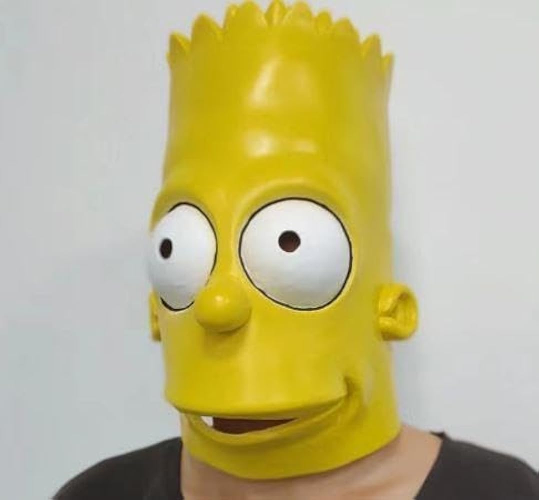 Amazon.co.jp: シンプソンズ バート マスク 仮装 パーティ イベント