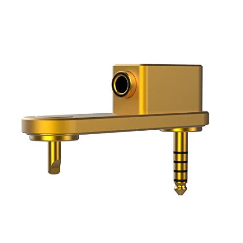 DD ddHiFi DJ44S M1グランドピンアダプター、シールドケースSONY NW-WM1AおよびNW-WM1Zプレミアムミュージックプレーヤー専用設計 (DJ44S M1(Gold))