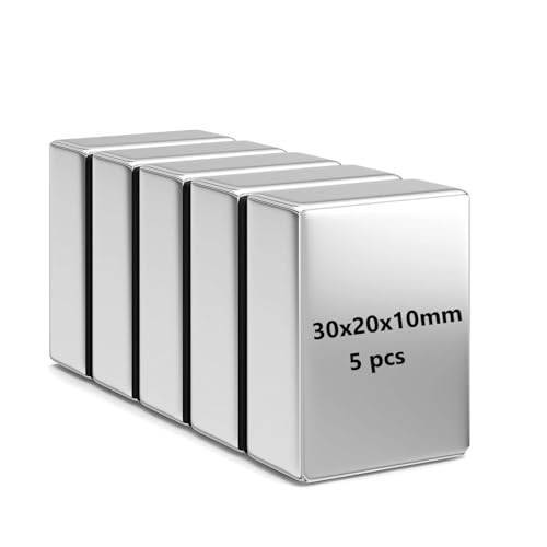 Realth Magnets Rare Earth Magnetic Rectangular Neodymium Magnet for Research Industrial Purposes Educational(MC728)