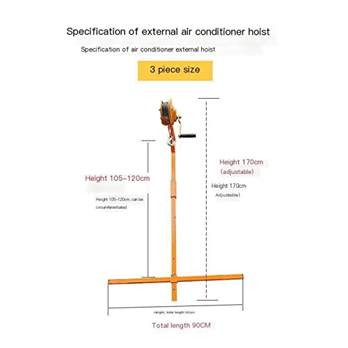 Herramienta de Izado para Aire Acondicionado - Polea Manual Plegable miniatura 5