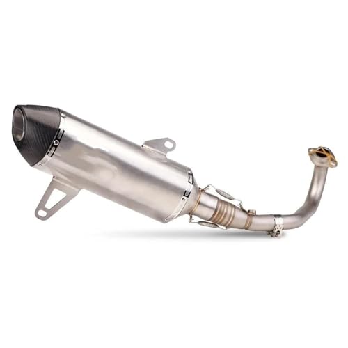 Tube en acier inoxydable XMAX 300 de type B, durabilité et finition supérieure moto