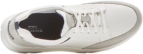 Rockport Men's Truflex Cayden LTT , White Leather/Vapor, 9.5 | Image 3
