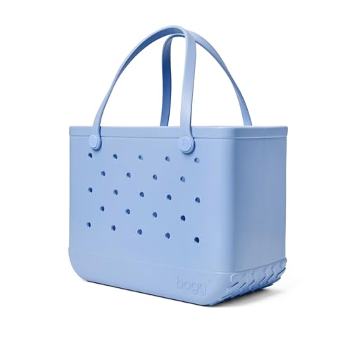 BOGG BAG Original Large Tote – 19” x 14” x 9” – Durable, Washable, Tip-proof – Beach, Pool, Boat, Work, Sports (Carolina on My Mind)