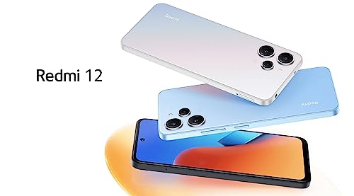 Image of Xiaomi Redmi 12 4G LTE (128GB + 8GB) Factory Global Unlocked 6.79 inch 50mp Triple Camera (for Tmobile Mint Tello Global) (Midnight Black)