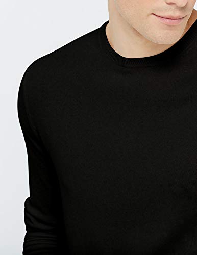State Cashmere Men's Essential Crewneck Sweater 100% Pure Cashmere Classic Long Sleeve Pullover2