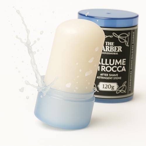 Alaunstick 120g Blutstiller Deo & Aftershave in einem fest geruchlos & sicher verschließbar mit Schraubdeckel