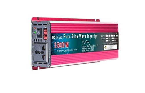 Convertisseur tension sinus 24V 220V 1600W micro onduleur voiture camping-car DIY