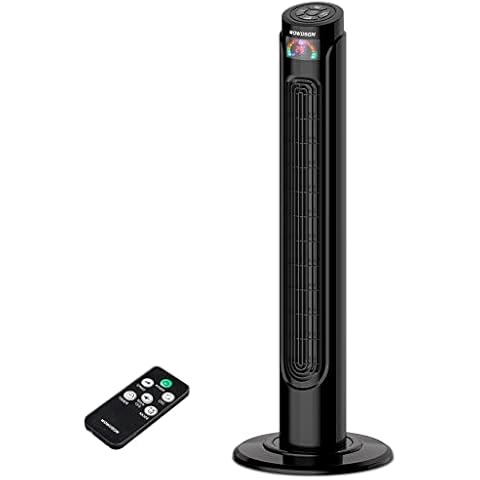WOWDSGN Ventilador de Torre con Mando a distancia Cover
