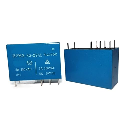 Relais de puissance électromagnétique 8 broches BPM2-SS-205L commutation stable 5V