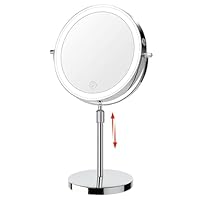 HIEEY Lighted Makeup Mirror, Hollywood Vanity Mirror with Lights, Three Color Lighting Modes