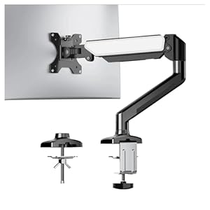 ZCERA Monitorarm Montagehalterung Einzelarm Monitorständer