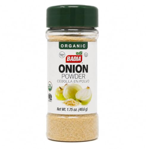 Image of Badia Organic Onion Powder, 1.75 oz - Savory All-Purpose Seasoning