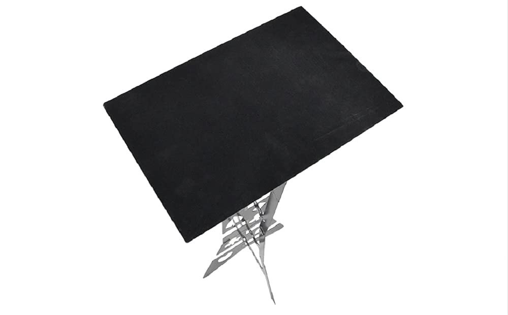 SUMAG Magietricks Aluminium Magic Klapptisch (Legierung) Close-Up Magic Show Trick Requisiten Magier Bühne Illusion Gimmick Requisiten (Silberfarbe)