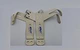 Reisport Women's Uneven Bar Double Buckle Gymnastics Grips - Durable Leather Hand Grips for Gymnastics Bars Women & Girls - Gymnastics Equipment & Accessories Advanced Gymnasts, Made In USA - Small