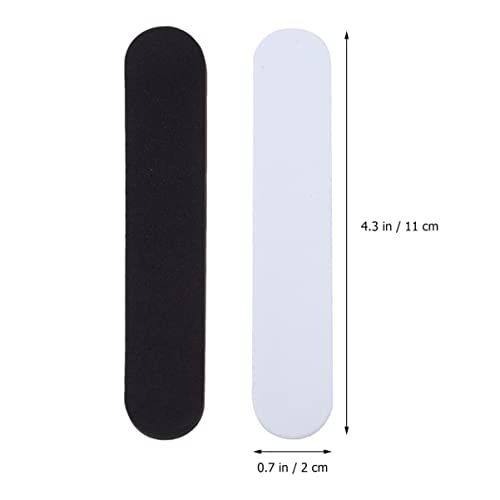 Image of Hats Reducing Tape, 10pcs Hat Size Reducer, Hat Sweat Liner Hat Reducing Tape, Foam Reducing Tape, Hat Size Tape, Self Adhesive Tape for Men Women Sweatband (Black) Hat Curving Band