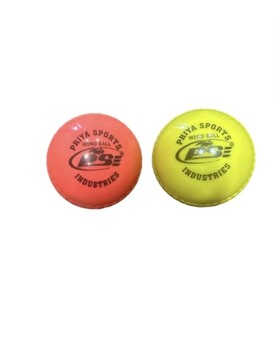 PSE Priya Sports Wind Ball PVC Ball Standard Multi Colour (Pack of 6) (Wind_Ball_Pack_of_2)