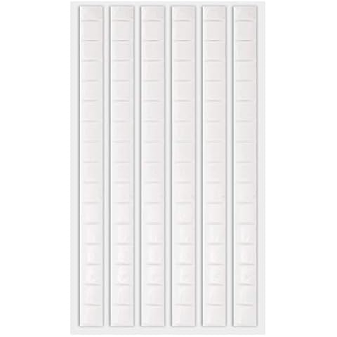 AIEX Adhesive Poster Tacky Putty Sticky Non-Toxic Mounting Putty Reusable & Removable Wall Safe Tack Putty for Hanging Pictures and Museum, Art Photography (96Pcs, White) Cover