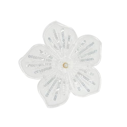 Flower Embellishment Polyester Mend Suitable for Garments and Accessories