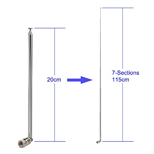 Bingfu 75 Ohm Fm Antenna Fm Antenna And Am Antenna For Pioneer Onkyo Yamaha Marantz Indoor Hd Radio Fm Radio Bluetooth Home Stereo Receiver Av Audio Video Home Theater Receiver Power #TOP5