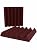 Foam Factory Inc 24 Pack Color Acoustic Foam Panel Studio Soundproofing Wedge Wall Tiles 12” X 12” X 2” (Burgundy)