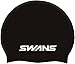 SWANS スイムキャップ スイムキャップ シリコーンキャップ SA7 ブラック