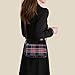 Plaid Crossbody Bags for Women,Tartan Check Punk 90's Cross body Purse Handbag,Tartan Plaid Handbags Teens Cute Everyday Purse Birthday Shoulder Bag Prom Party Clutch Bag