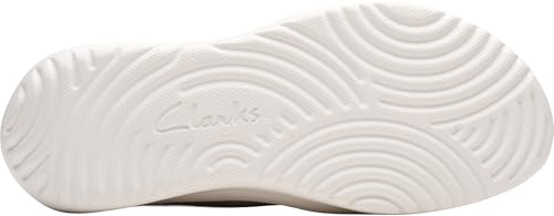 Clarks Clarks Women's Solevana Style CloudSteppers Sneaker, Off White Nubuck, 8