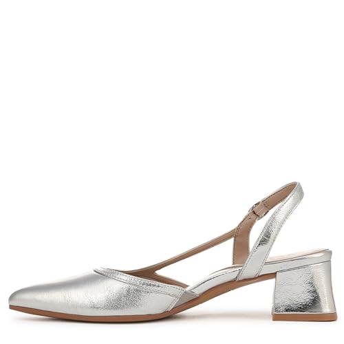 Naturalizer Women's Mila Pump Silver Leather 8 W by Naturalizer - Used condition - Image 9