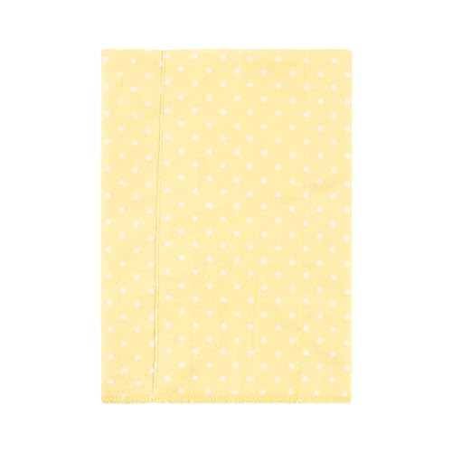 Image of Hudson Baby Unisex Baby Cotton Poly Flannel Burp Cloths, Peace Love Flowers 7 Pack, One Size
