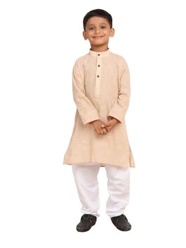 Baba & Baby Boy's Cotton Kurta Pyjama Set