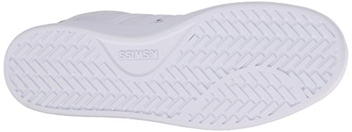 image for K-Swiss Women's Court Pro II CMF Athletic Shoe, White/Silver, 10 M US
