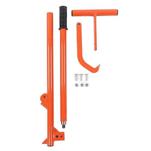 Holzheber, Timberjack Holzheber-Werkzeug Verstellbarer Holzrollenhaken Stahlholzheber Holzwerkzeuge Stahl Kant Haken zum Aufrollen und Aufheben von Holzscheiten