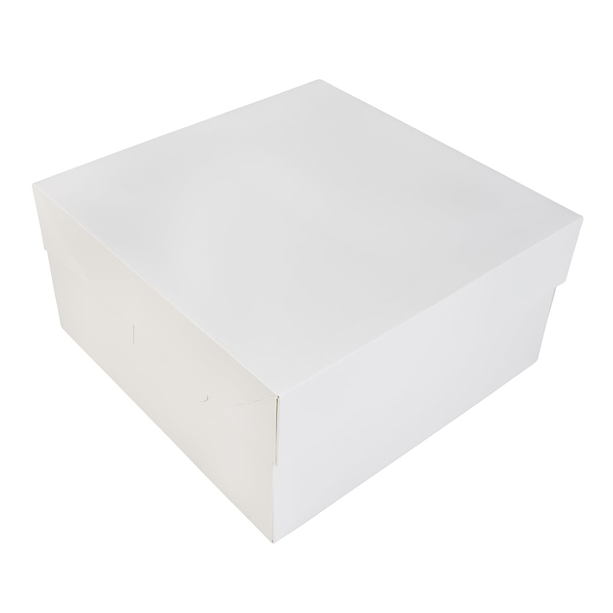 BrandNewCake® Scatole per Torte - 30x30x15 cm - Confezione da 50 - Bianche - Scatole di Cartone per Torte e Dolci