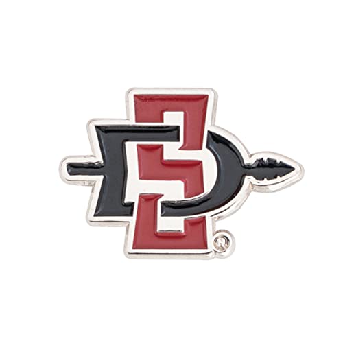 Image of Desert Cactus San Diego State University Lapel Pin SDSU Aztecs Made of Metal for Formal Wear, Bag and Hat Jewelry, and Tie Tack (Pin A)