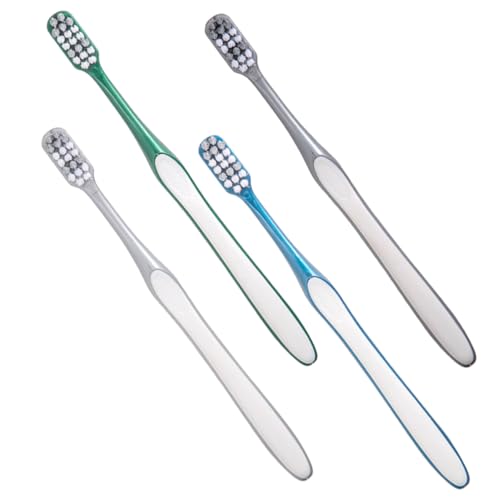 Vaguelly 4Piezas Duros Hombres Viaje Ergonómicos Portátil y Práctico Limpieza Efectiva y Duradera