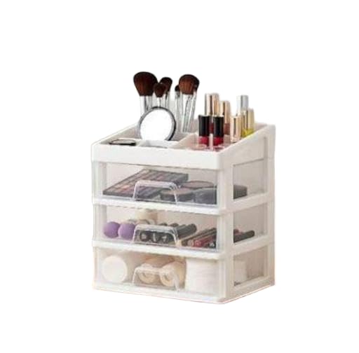 3 Layer Plastic Modular Drawer System for Home, Office, Hospital, Parlour, School and Kids Creative - 778-image-0