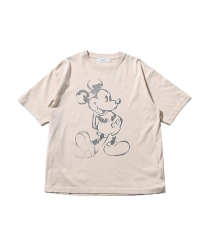 [ジョンブル] ヴィンテージ MICKEY MOUSE/Print Tシャツ ベージュ