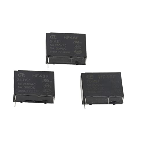 Relais 4 broches HF46F de haute précision pour circuits de commande industriels - 3