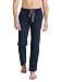 David Archy Men's Comfy Jersey Cotton Knit Pajama Lounge Sleep Pant (S/ Navy Blue)