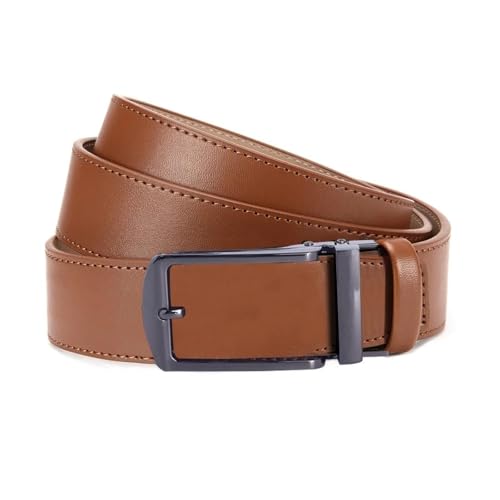 Ceinture cow-boy homme réglable en cuir pour maintenir un jean sans déformation