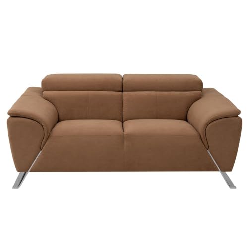 Image of Wakefit Sofa Set | 3 Year Warranty | Sofa 2 Seater, 2 Seater Sofa for Living Room, Wooden Sofa Set, Couch Sofa for Living Room, Sofa for Living Room - Magnus(Napoli : Tan)