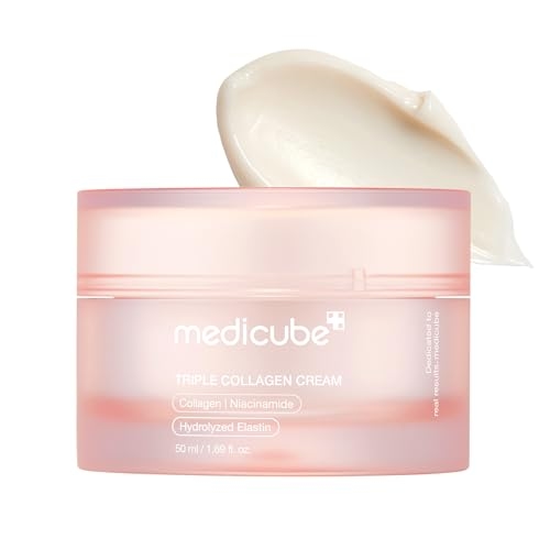 medicube Creme De Colágeno Triplo - Hidratante E Firmador Com Ácido Hialurônico, Elastina ... medicube Creme De Colágeno Triplo - Hidratante E Firmador Com Ácido Hialurônico, Elastina ...