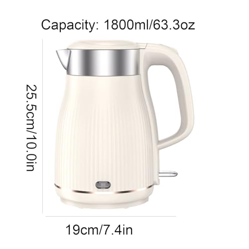 Tetera eléctrica de acero inoxidable para hogar miniatura 2