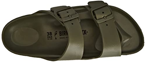 Image of birkenstock Arizona Eva Mules /Clogs Men Black Mules Shoes, Green, 8 US