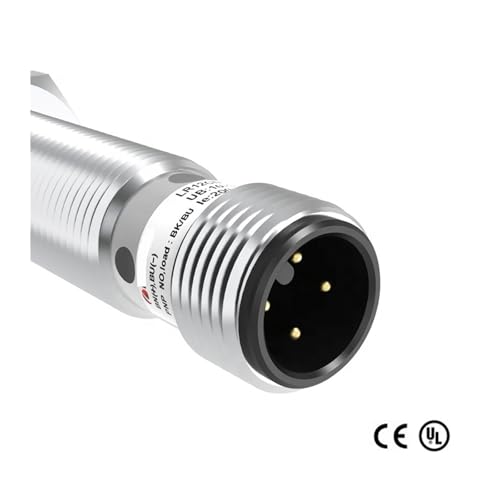 Capteur inductif M12 haute précision DC10-30V, connecteur robuste pour milieu industriel - 4