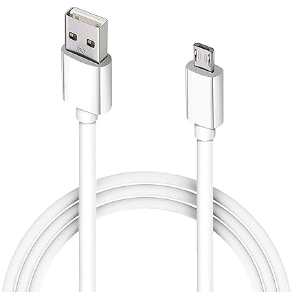 Image of Original 18W Super Fast Micro USB Data Cable Compatible for Vivo V9, V9 Pro, S1, Z1 Pro, V15 Pro, V15, Y15, Y91, Y95, Y17, V11, V11 Pro (White) (VIP-11)